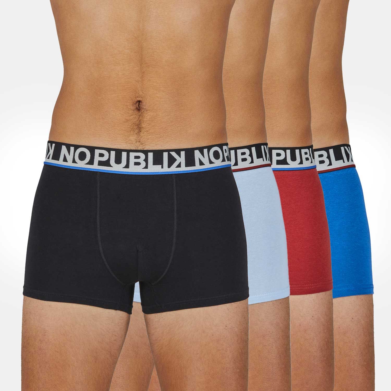 Lot de 4 Boxers Homme CITY SPORT