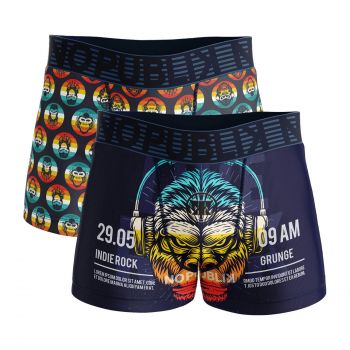 Lot de 2 boxers enfant Monkey