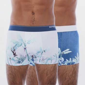 Lot de 2 boxers Jungle face