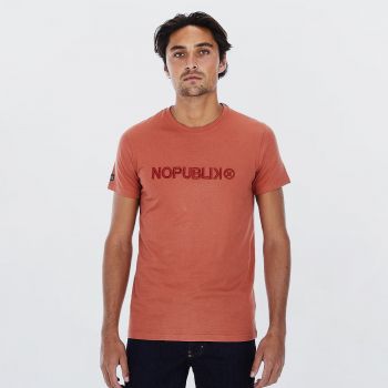 T-shirt copenhague rouille face