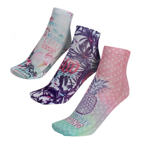 Chaussettes Tropical (lot de 3)