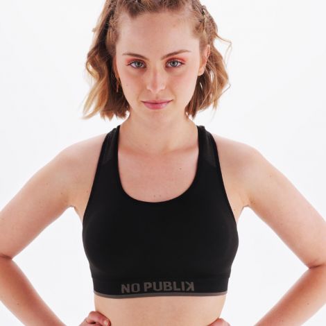 brassiere leopard sport