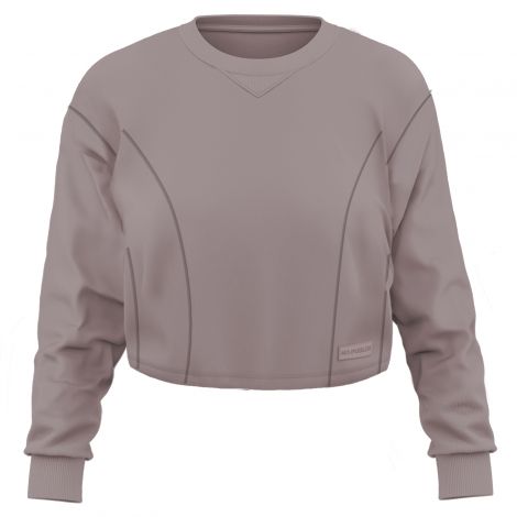 Sweat Yogi-Violet clair-S