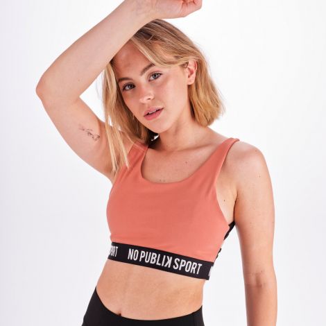 brassière sport bulma rose face