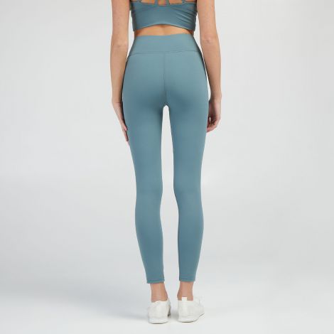 Legging Camille vert eau face