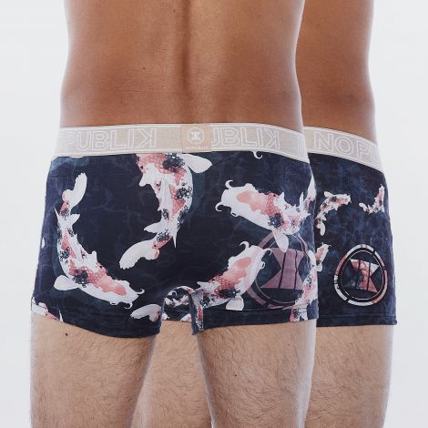 Lot de 2 boxers Koi face