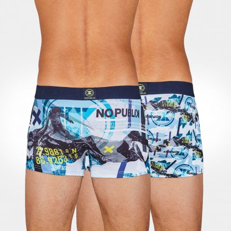 Lot de 2 boxers Alpin