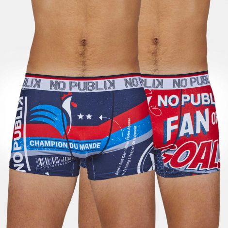 Lot de 2 boxers Fan Goal