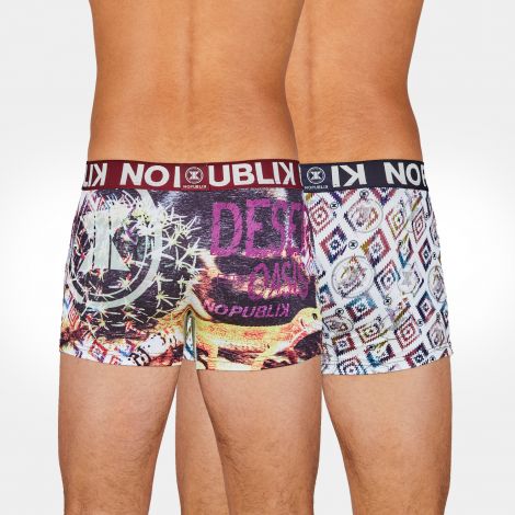 Lot de 2 boxers Road Trip 