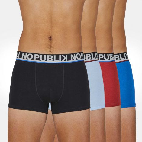 Lot de 4 boxers City Sport