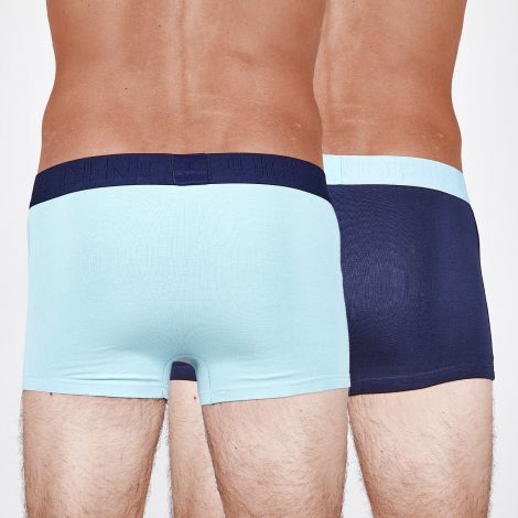 Lot de 2 boxers blue cool face