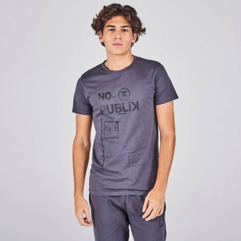 T-shirt Moon Gris Foncé