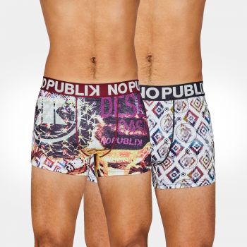 Lot de 2 boxers Road Trip 
