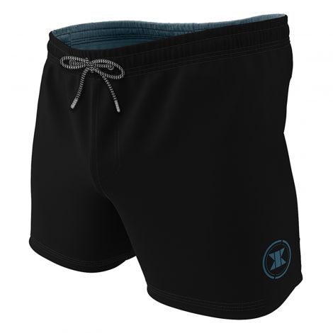 SHORT DE BAIN CYCLADE-Noir / bleu-S