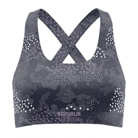 Brassière sport Cuba gris-Gris-S