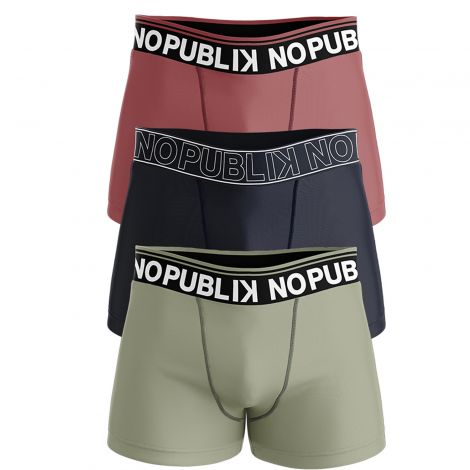 Lot de 3 boxers Aloe-Multicouleur-M