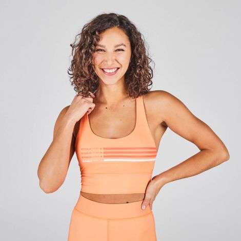 Brassière sport Falbala-Orange-S