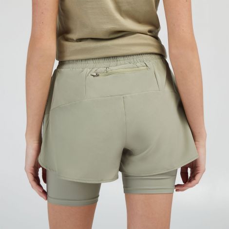 Short Delphine kaki profil