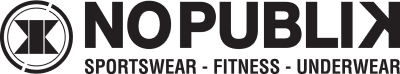 Logo NO PUBLIK Fitness et sous-vêtement